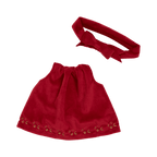 Dinkum Doll Una Dress Set - Holiday