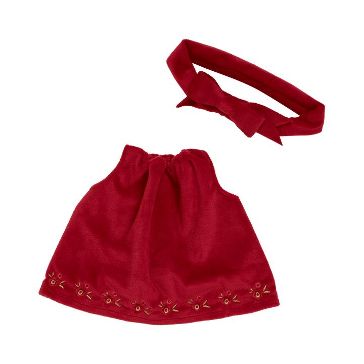 Olli Ella Dinkum Doll Una Dress Set - Holiday