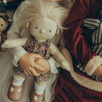 Dinkum Doll Una Dress Set - Holiday