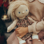 Dinkum Doll Una Dress Set - Holiday