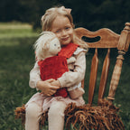 Dinkum Doll Petal Carrier - Red