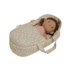 Dinkum Doll Quilted Carry Cot - Garden Floral