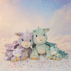 Binky Dragon Misty Lavender