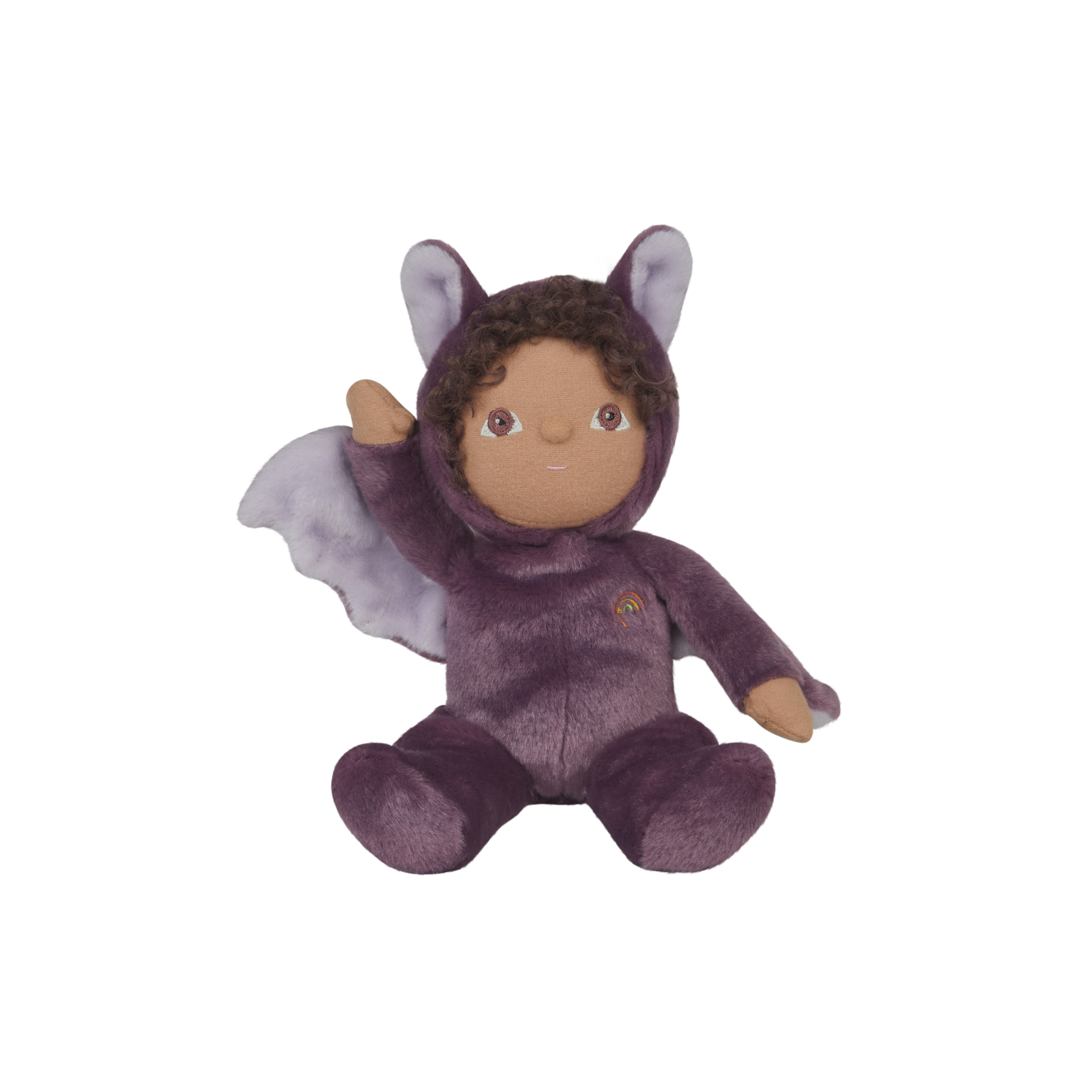 Olli Ella Dinky Dinkum Doll Bowie Bat Purple
