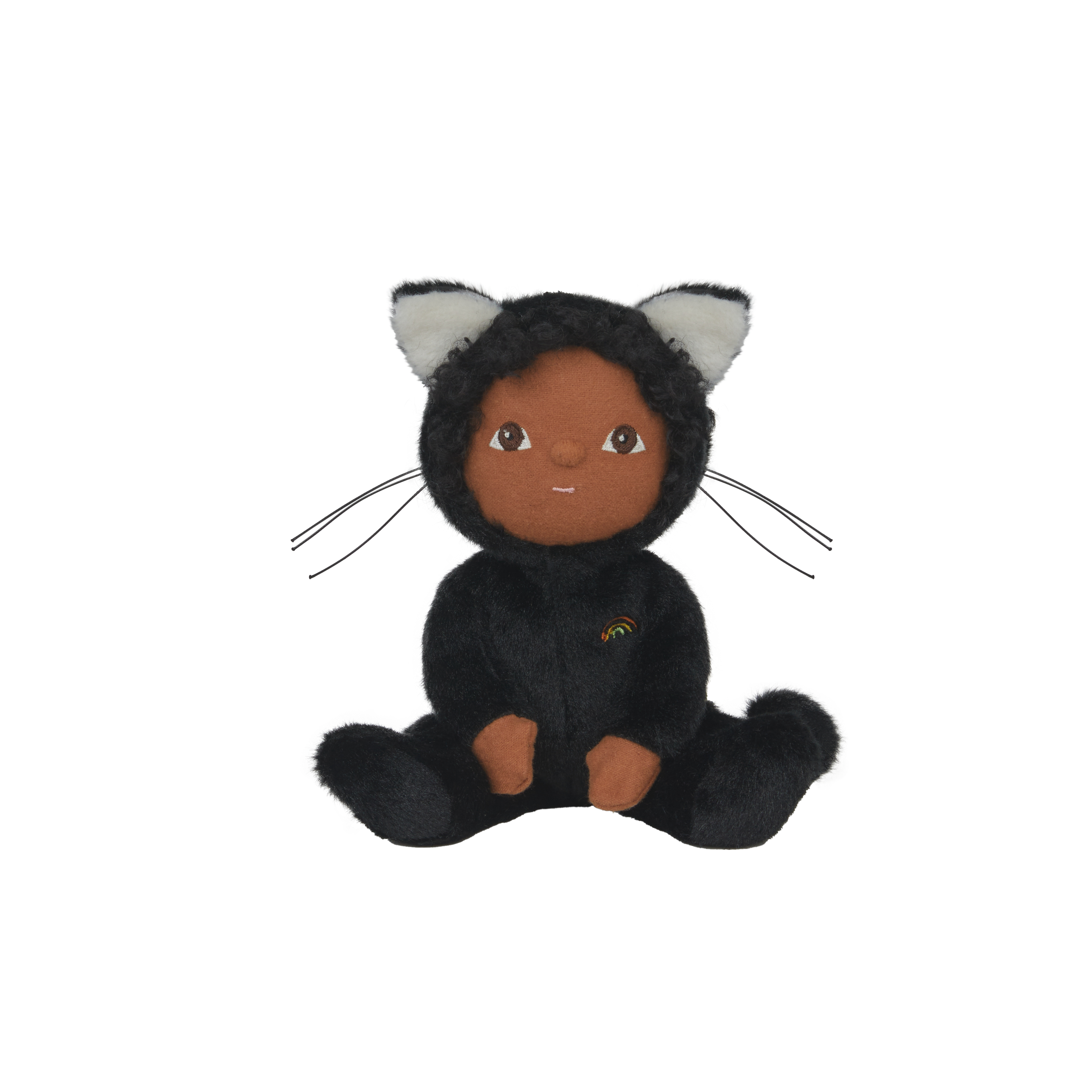 Olli Ella Dinky Dinkum Doll Carson Cat Black