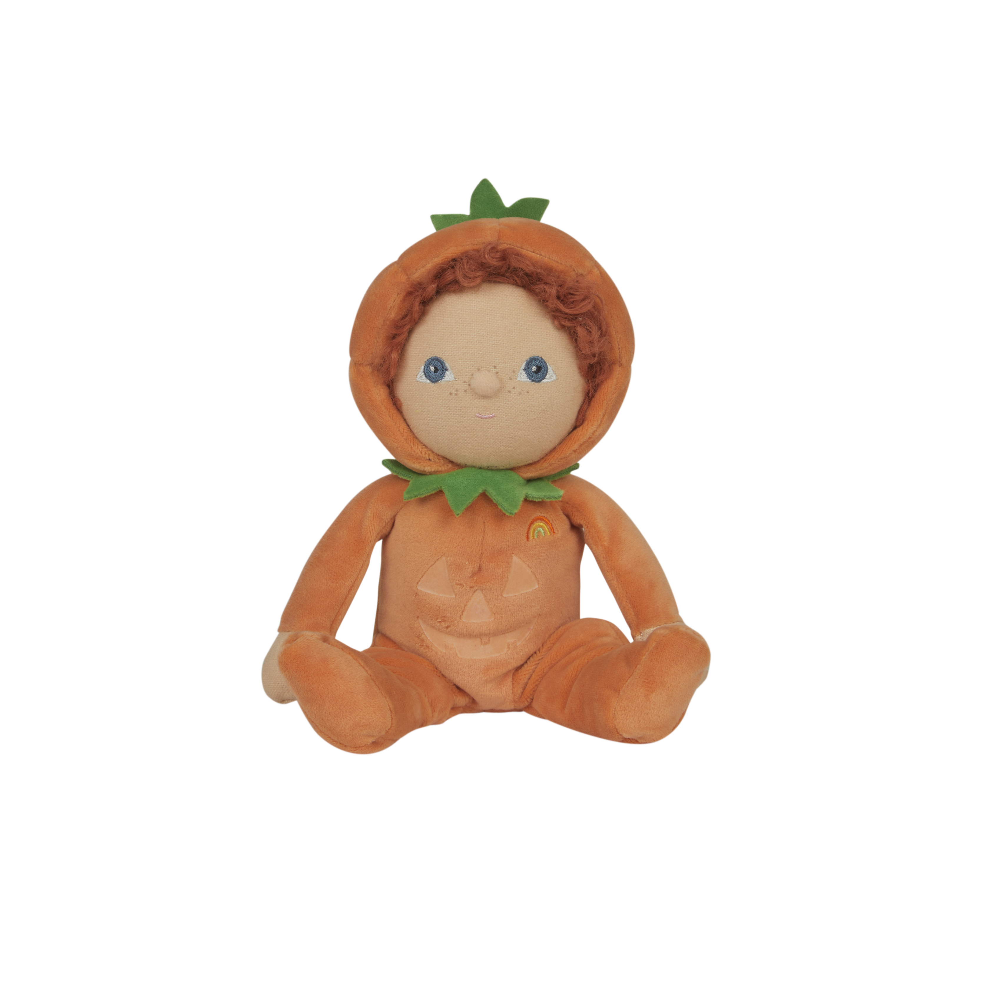 Olli Ella Dinky Dinkum Doll Jack O’Lantern Orange