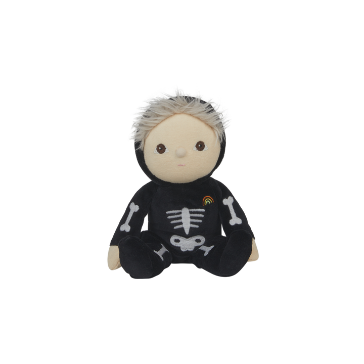 Olli Ella Dinky Dinkum Doll Scully Skeleton Black