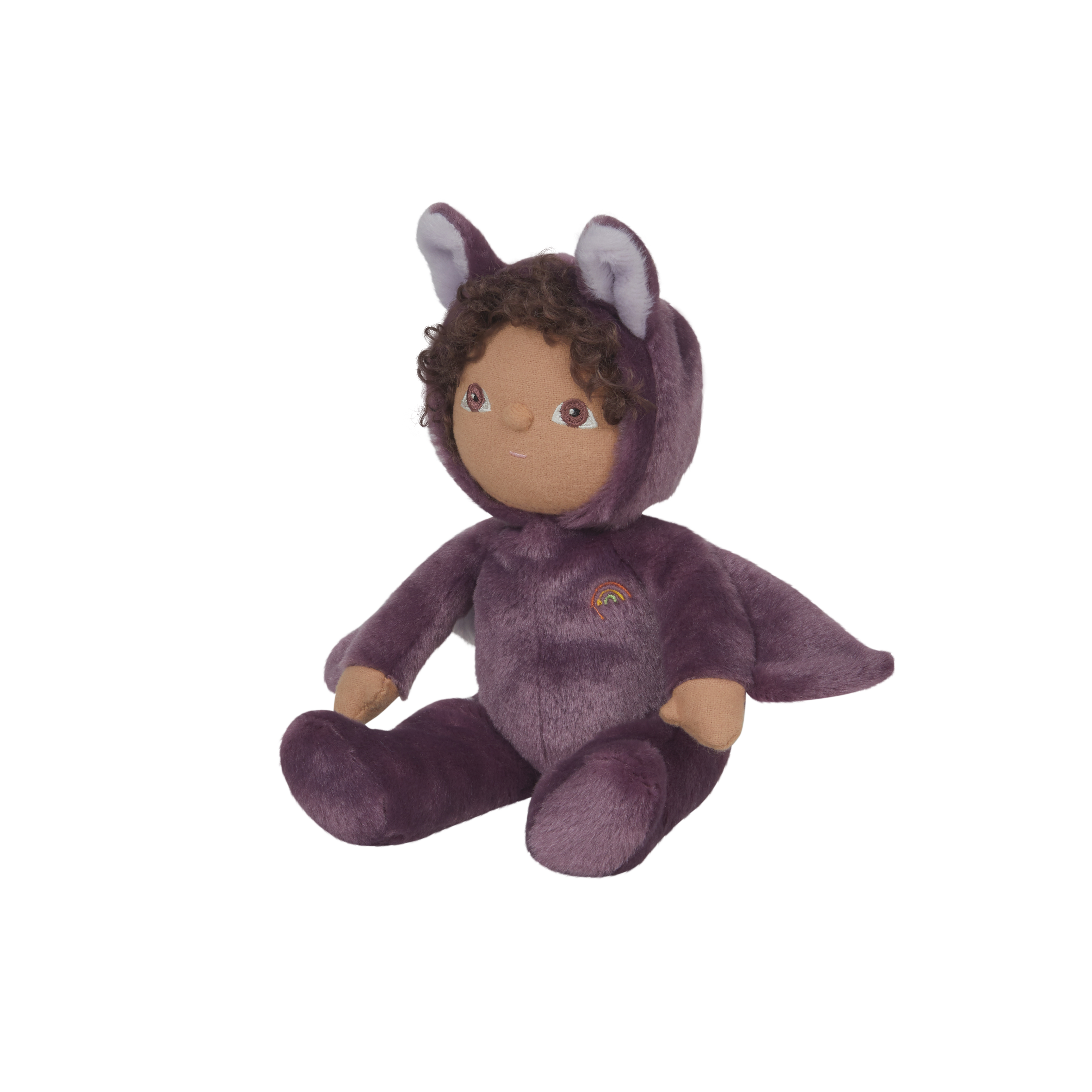 Olli Ella Dinky Dinkum Doll Bowie Bat Purple