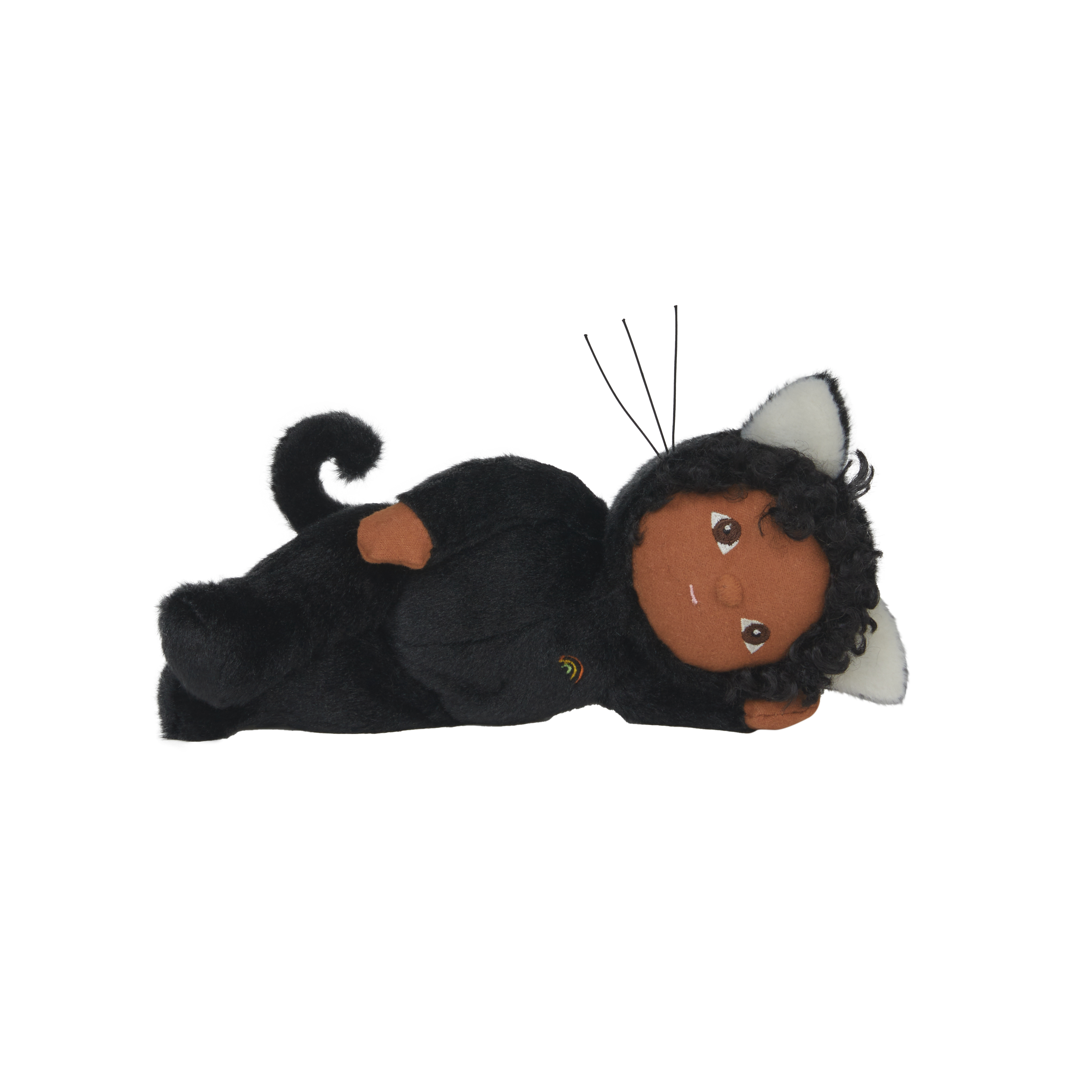 Olli Ella Dinky Dinkum Doll Carson Cat Black