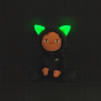 Dinky Dinkum Doll Carson Cat Black