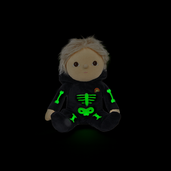 Olli Ella Dinky Dinkum Doll Scully Skeleton Black