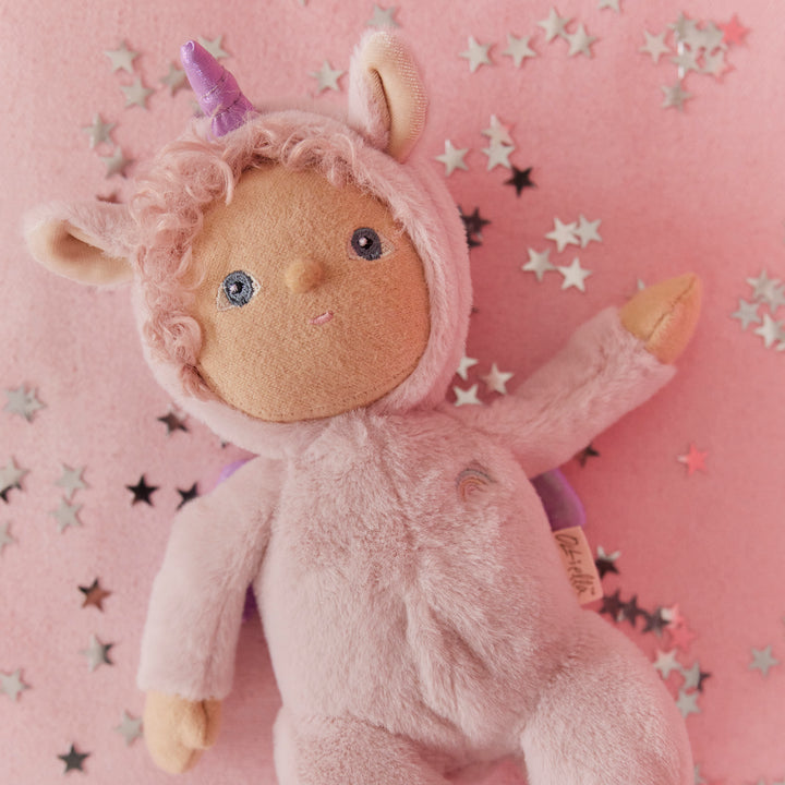 Olli Ella Unicorn Dinky Dinkum - Una Pink