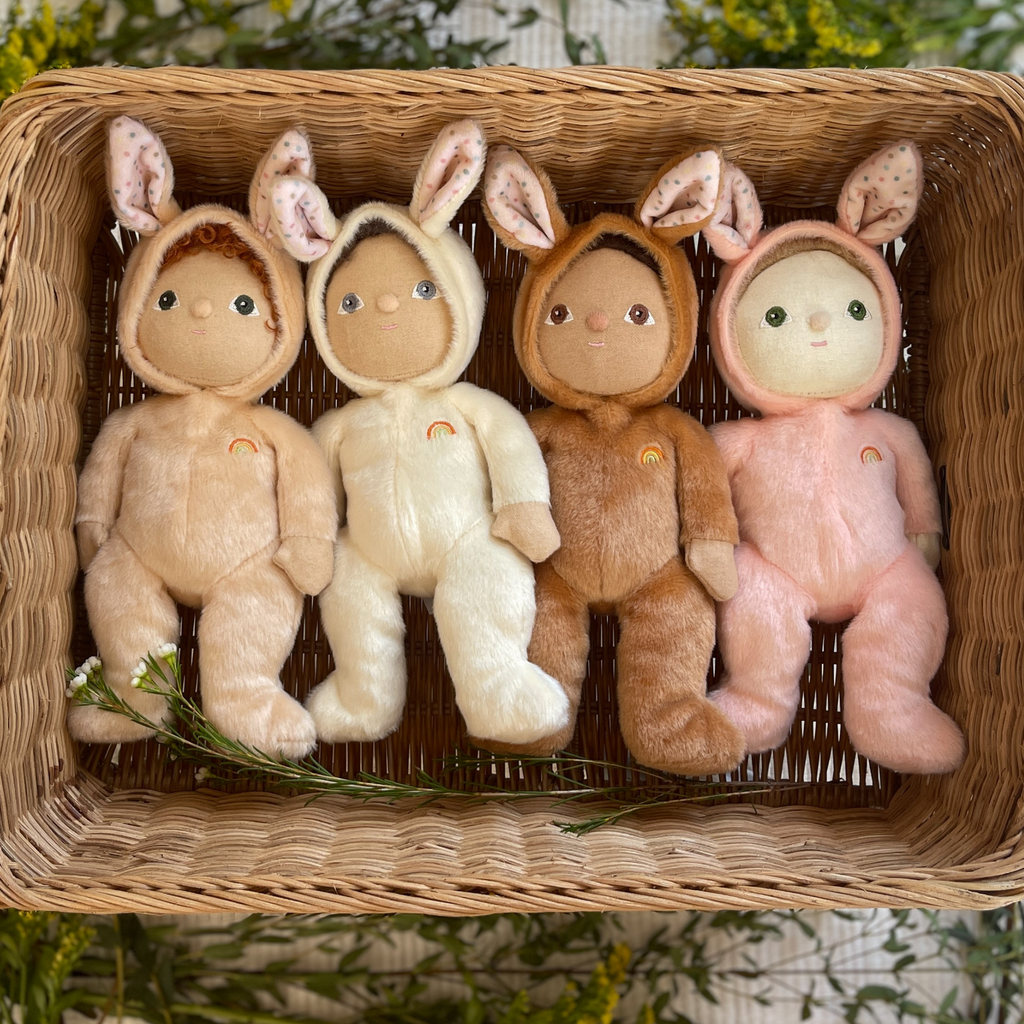 Olli Ella Dinky Dinkum - Basil Bunny - Cream