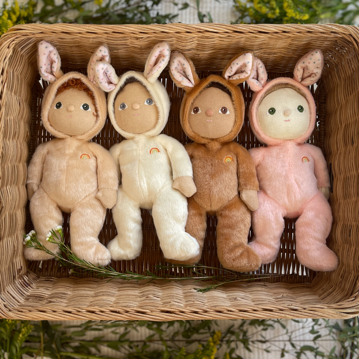 Olli Ella Dinky Dinkum - Basil Bunny - Cream
