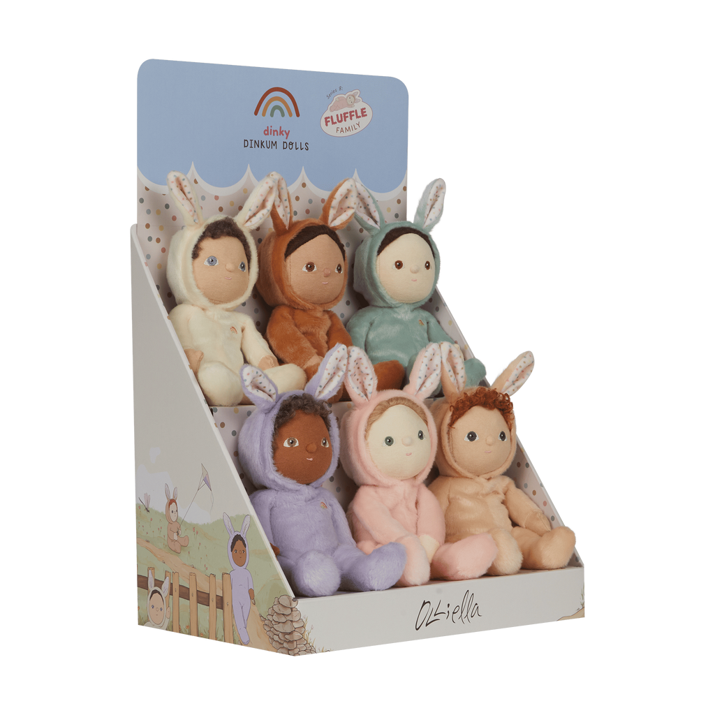 Dinky Dinkum Fluffle Family - Set of 6