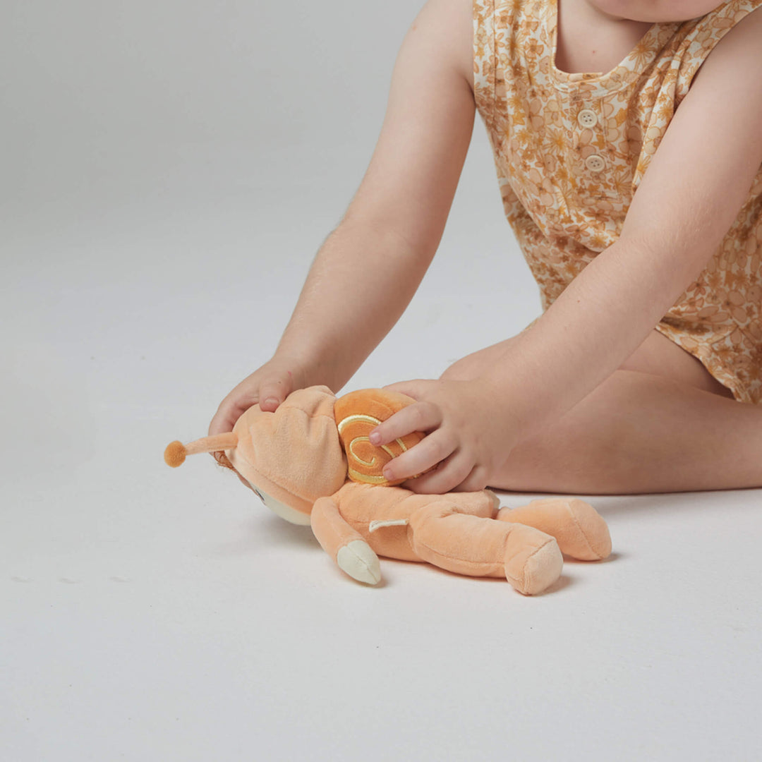 Olli Ella Dinky Dinkum - Scottie Snail - Orange
