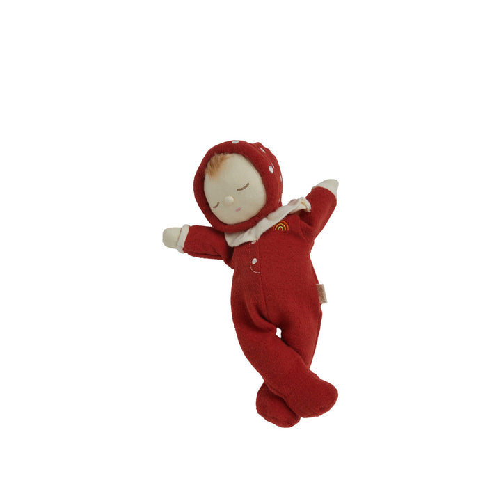 Olli Ella Dozy Dinkum - Toadstool Moppet - Red