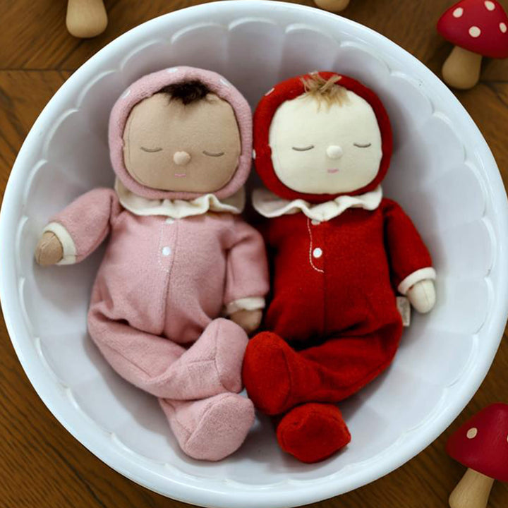 Olli Ella Dozy Dinkum - Toadstool Pip - Pink