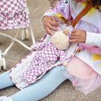 Dozy Dinkum Doll Twinkle - Plum Check