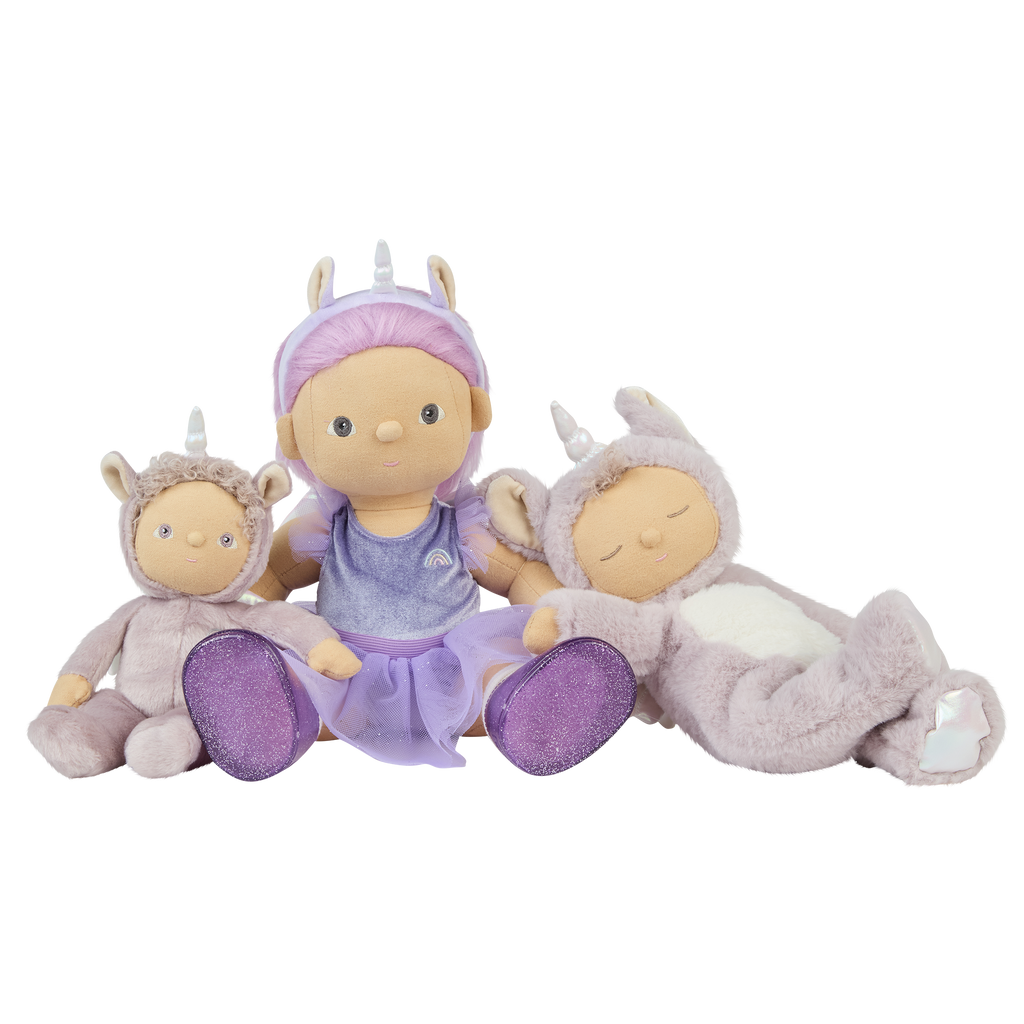 Unicorn Dream Dinkum Doll - Violet
