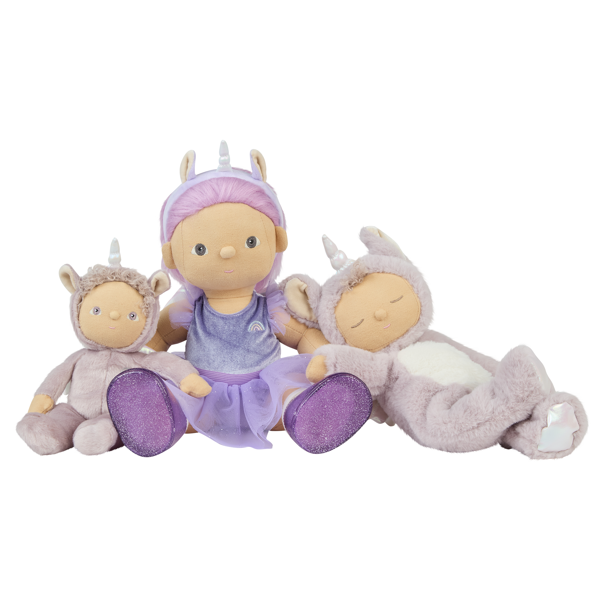 Unicorn Dream Dinkum Doll - Violet