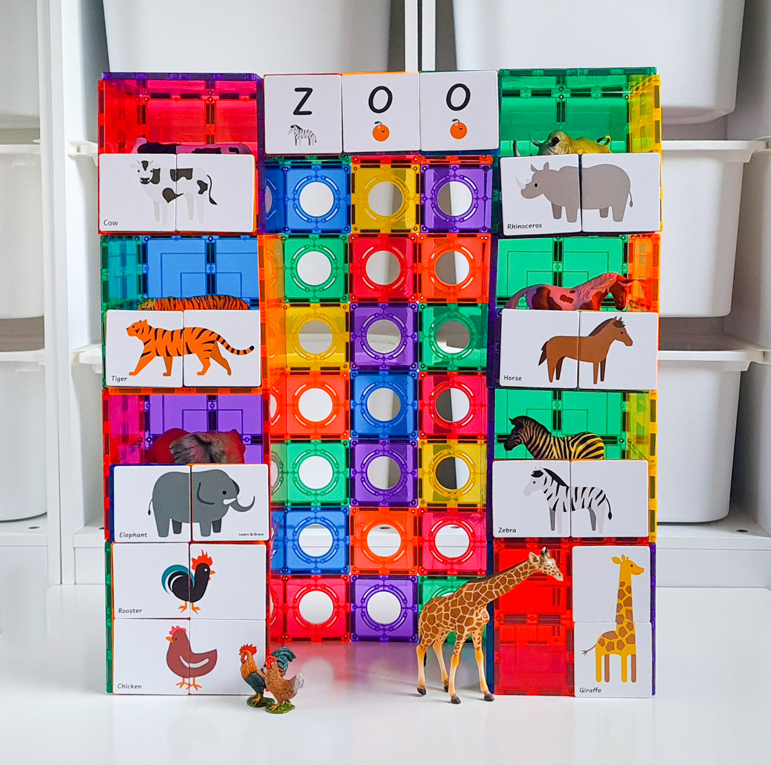 40 Piece Tile Topper - Animal Pack