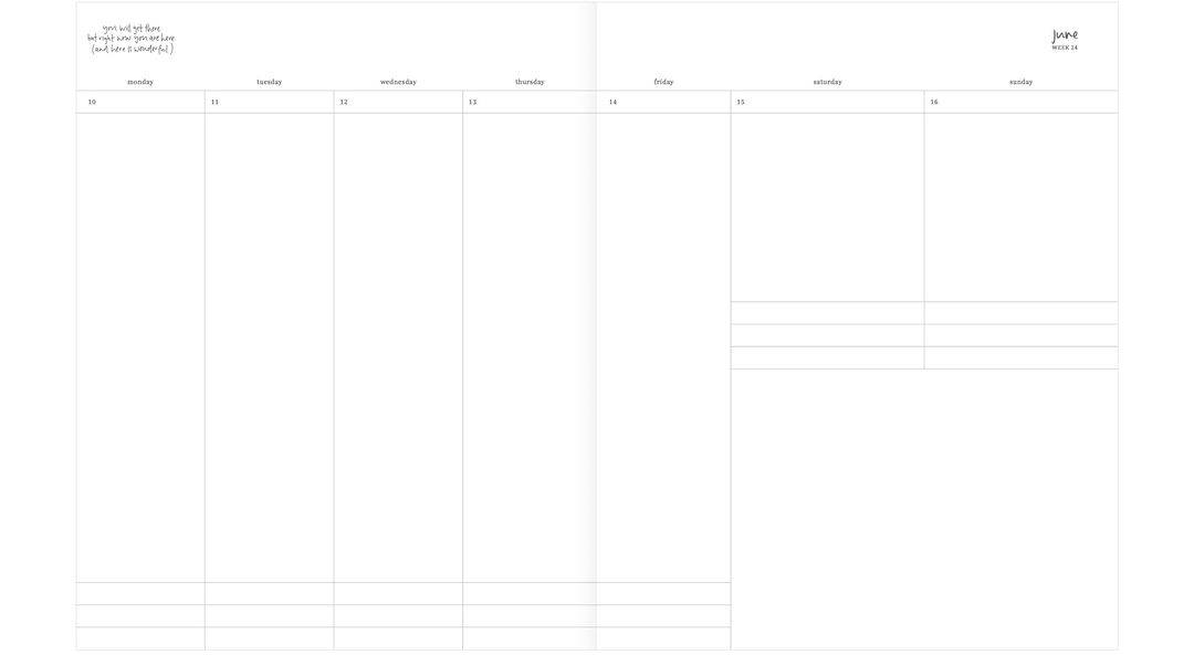 Emma Kate Co. 2024 Planner | Grande | Vertical Weekly | Limoncello