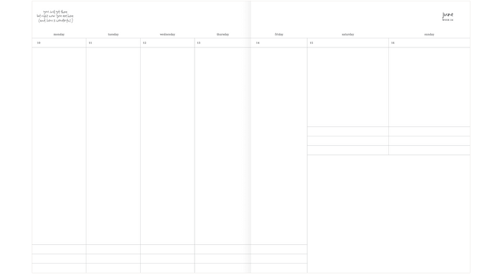 Emma Kate Co. 2024 Planner | Grande | Vertical Weekly | Limoncello