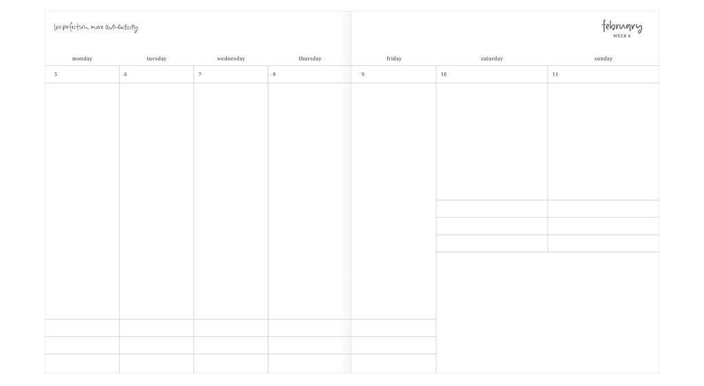 2024 Planner | Signature | Vertical Weekly | Limoncello