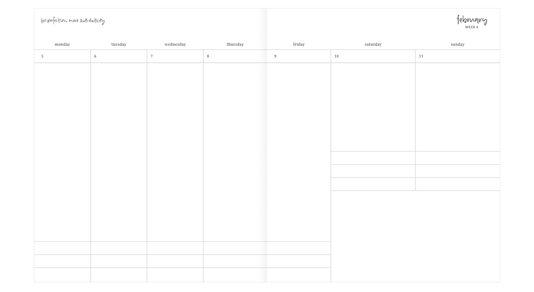 Emma Kate Co. 2024 Planner | Signature | Vertical Weekly | Limoncello
