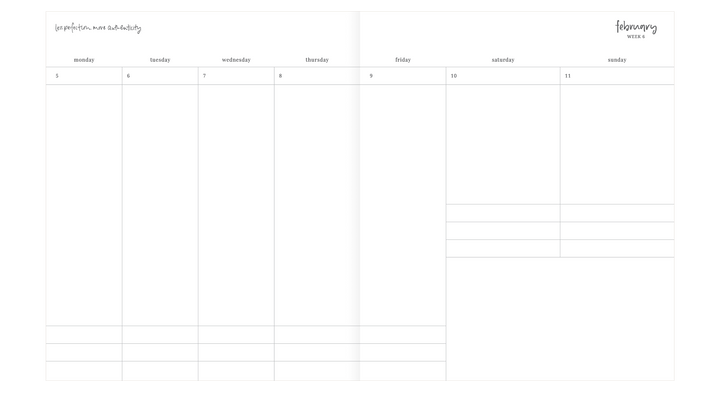 Emma Kate Co. 2024 Planner | Signature | Vertical Weekly | Limoncello