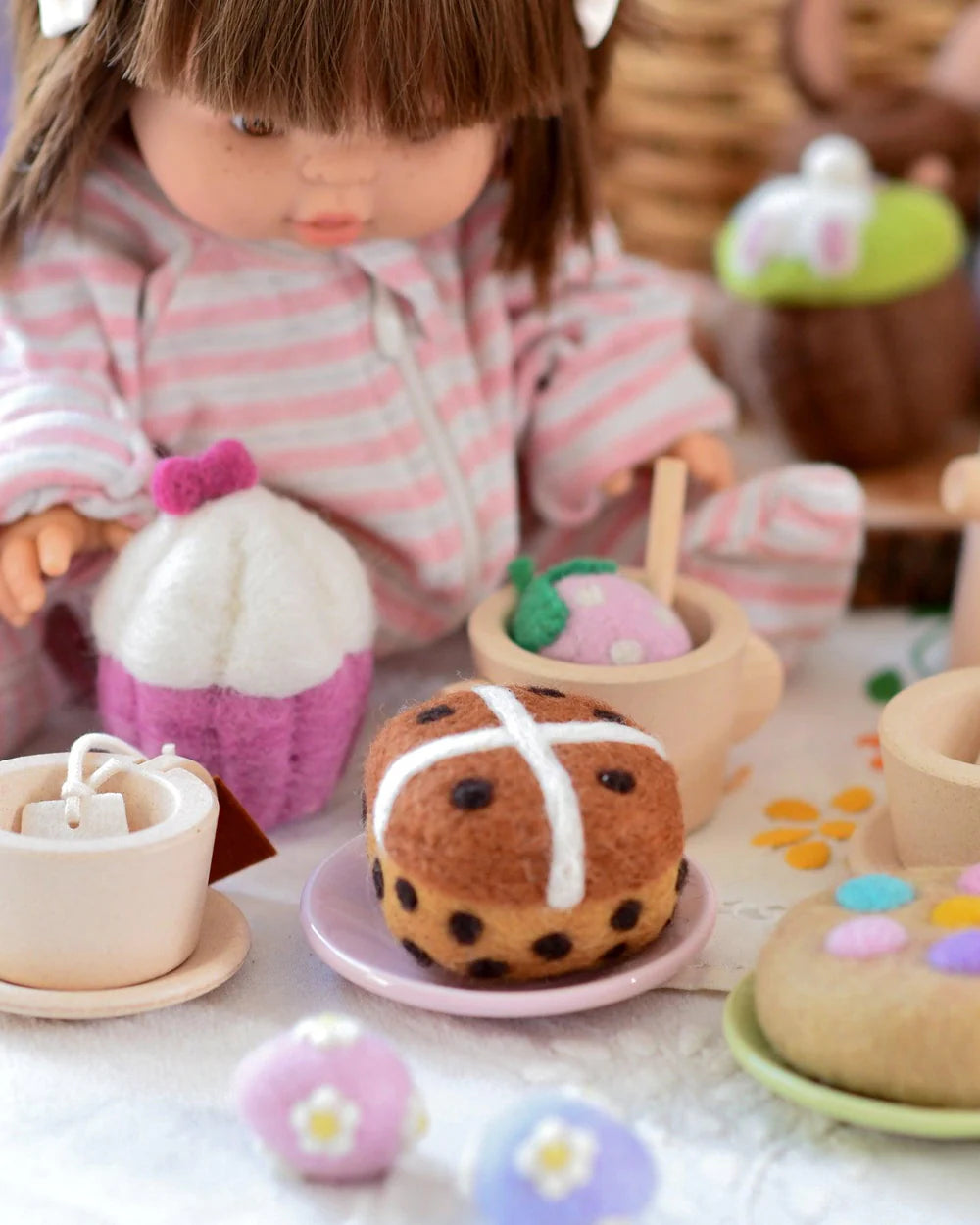 Felt Hot Cross Bun