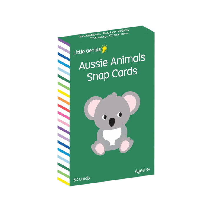 Little Genius Volume 2 - Snap Cards - Australian Animals