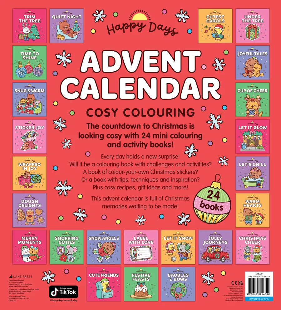 Happy Days - Cosy Colouring Advent Calendar