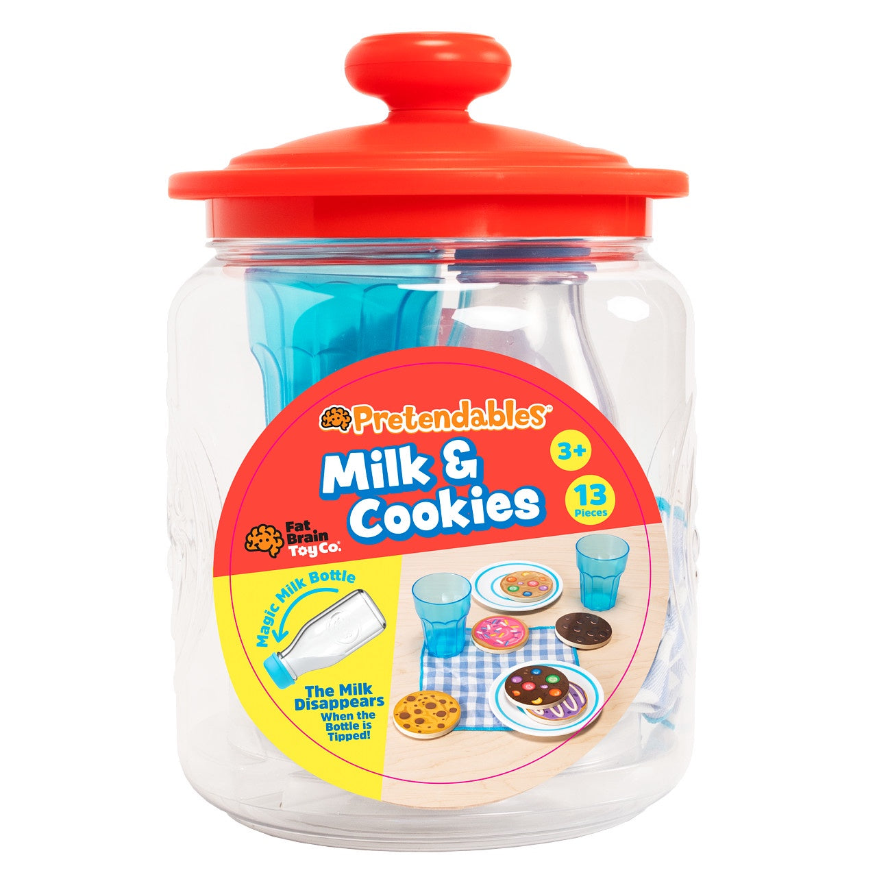 Fat Brain - Pretendables Milk and Cookies