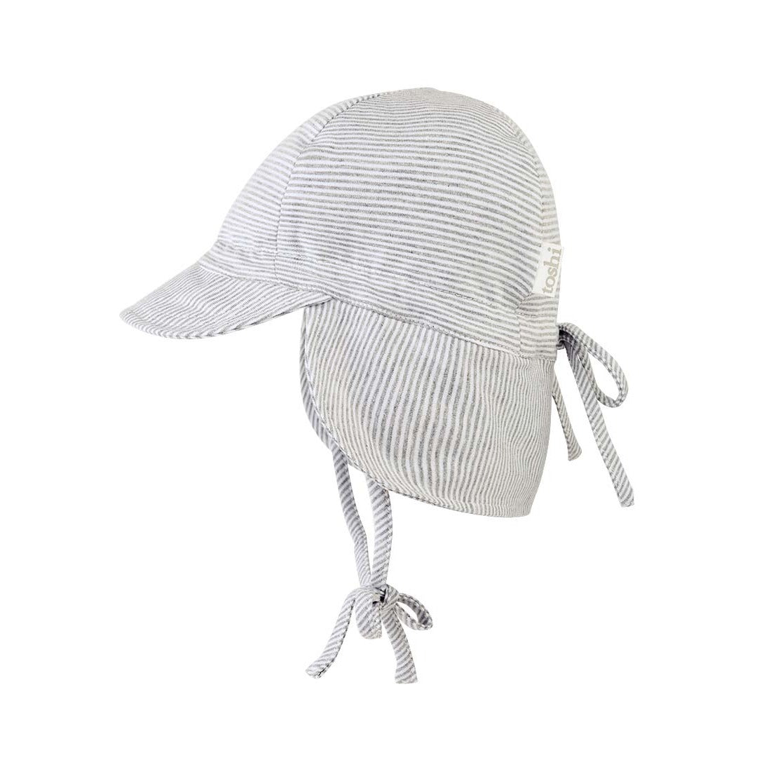 Toshi Baby Flap Cap - Dove