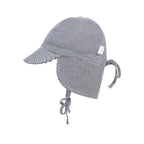 Flap Cap Baby - Periwinkle