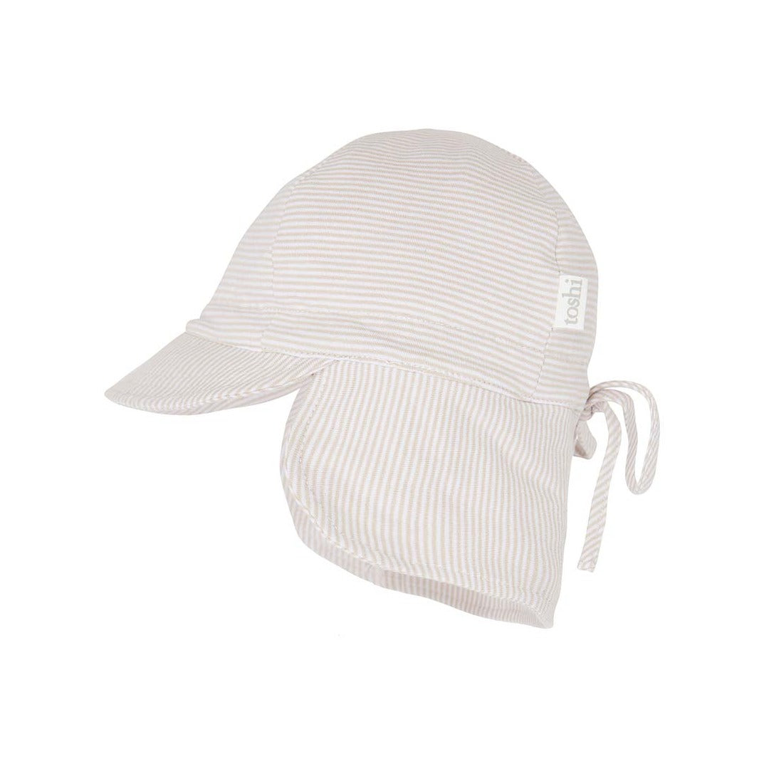 Toshi Flap Cap Baby - Peanut