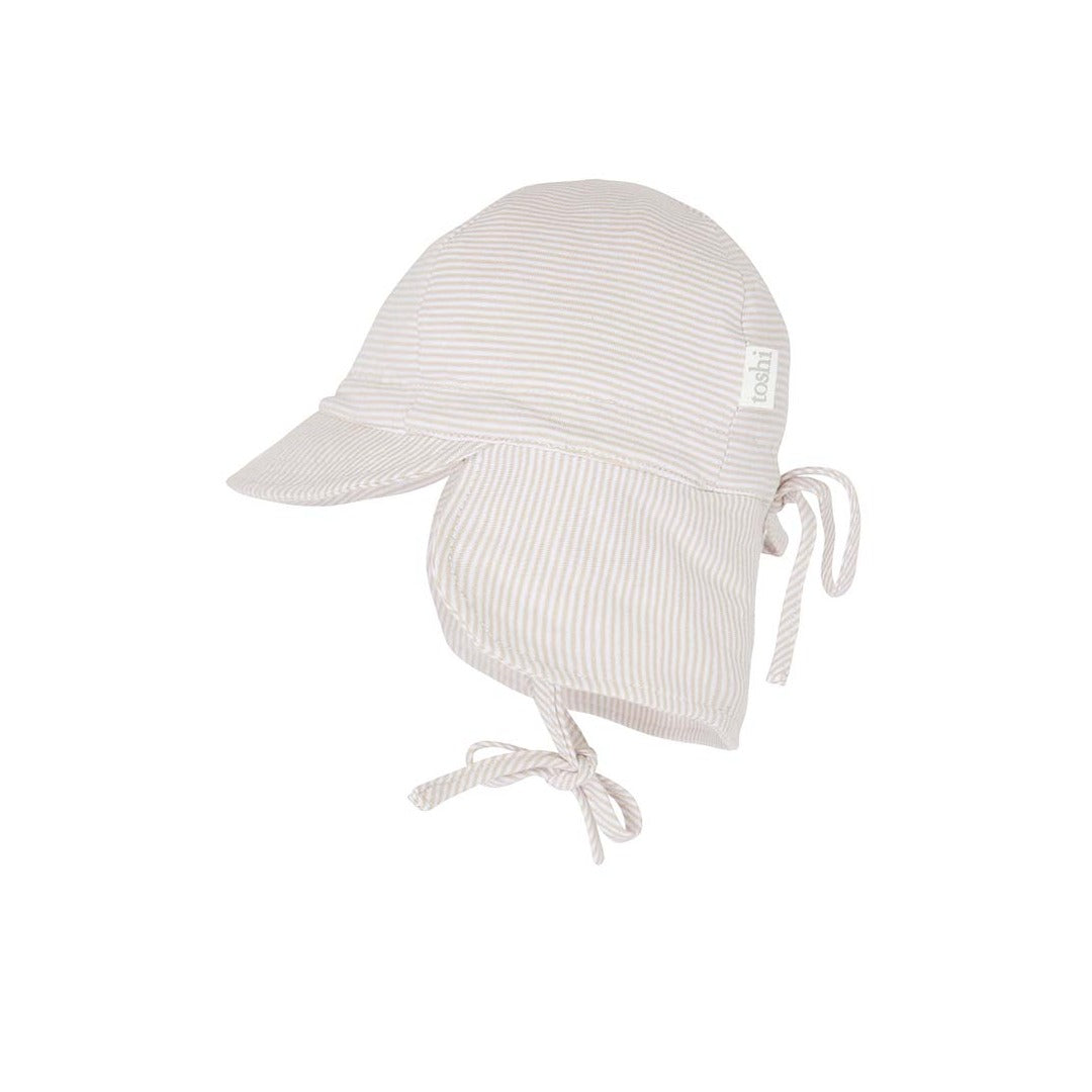 Toshi Flap Cap Baby - Peanut