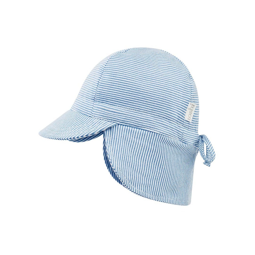 Toshi Flap Cap Baby - Sky