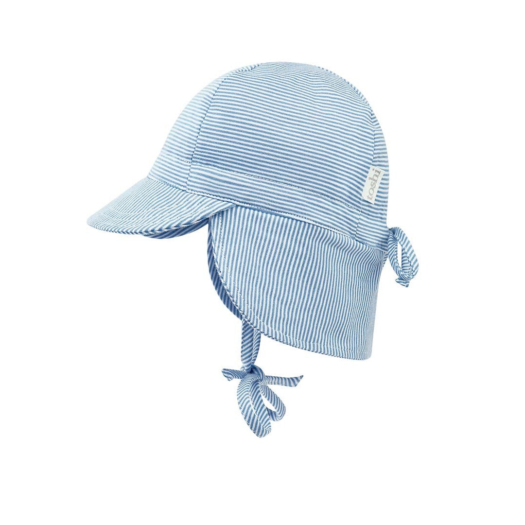Toshi Flap Cap Baby - Sky