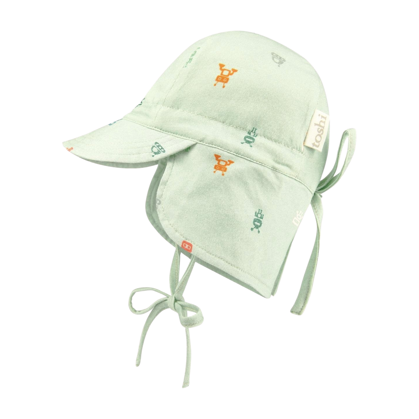 Toshi Flap Cap Bambini - Cyborg Thyme