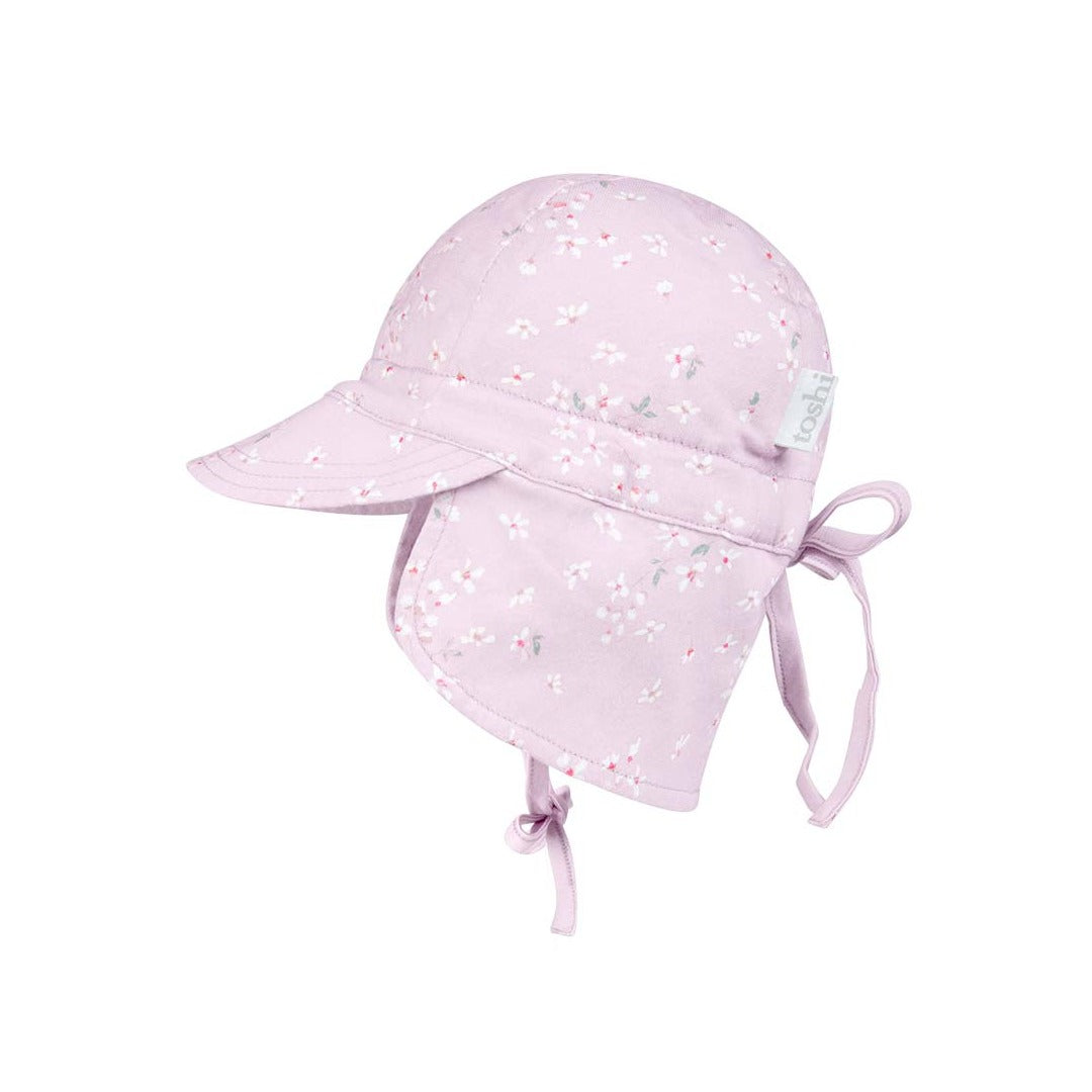 Toshi Baby Flap Cap - Nina Lavender