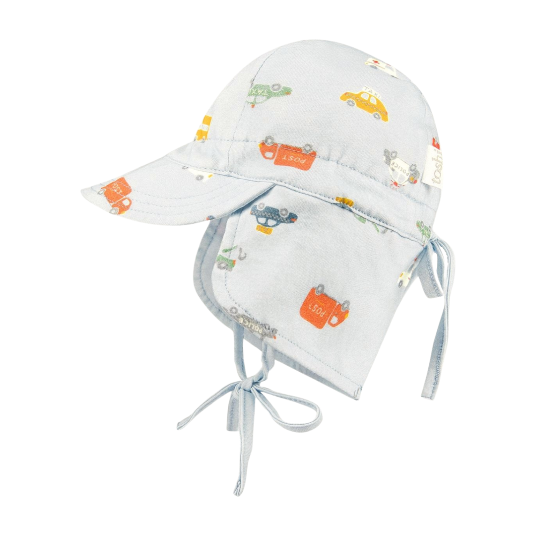 Toshi Flap Cap Bambini Working Wheels Daisy and Hen