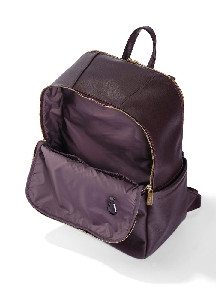 OiOi Nappy Backpack Multitasker - Mulberry