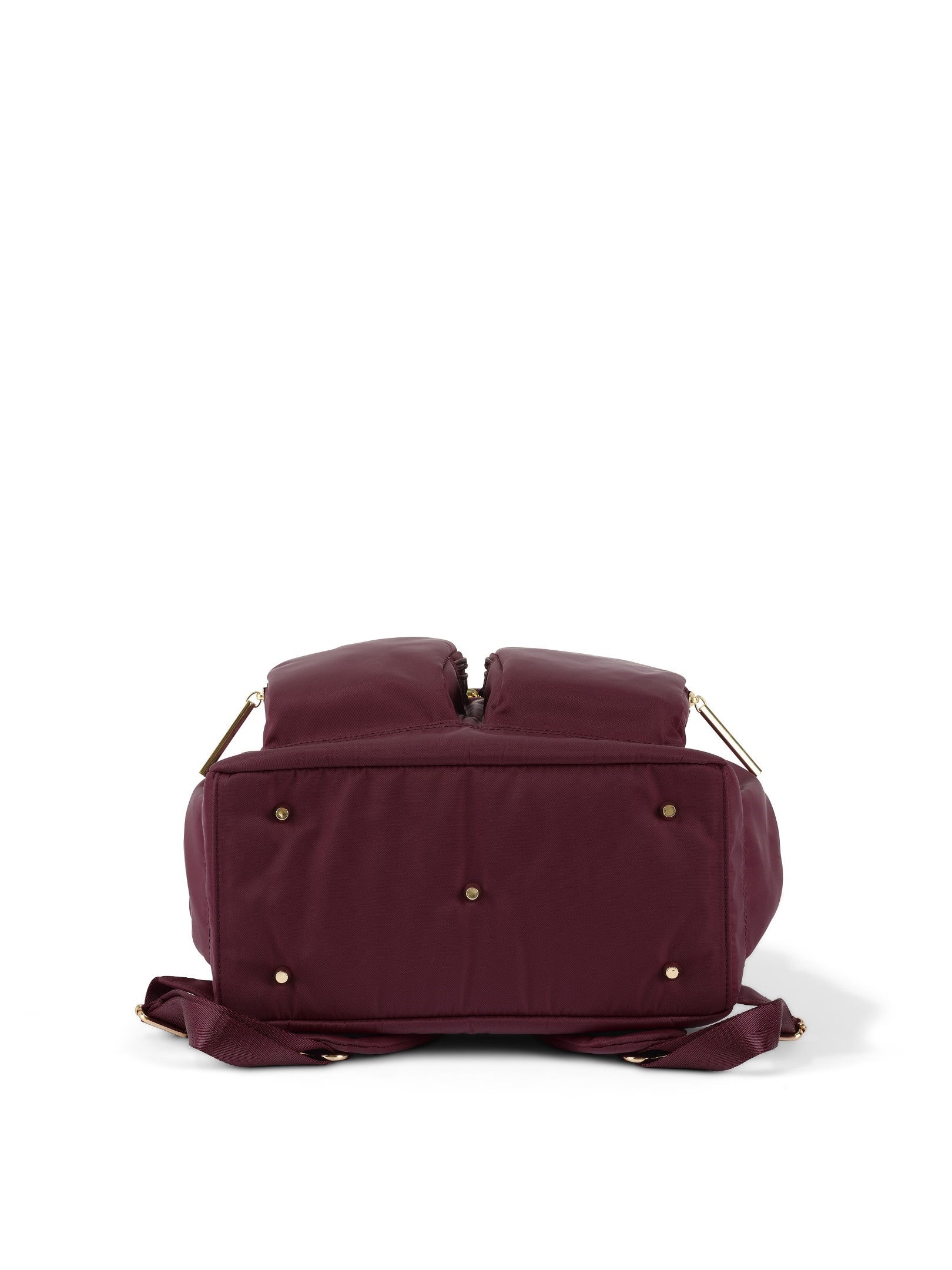 OiOi Nappy Backpack - Nylon Mulberry