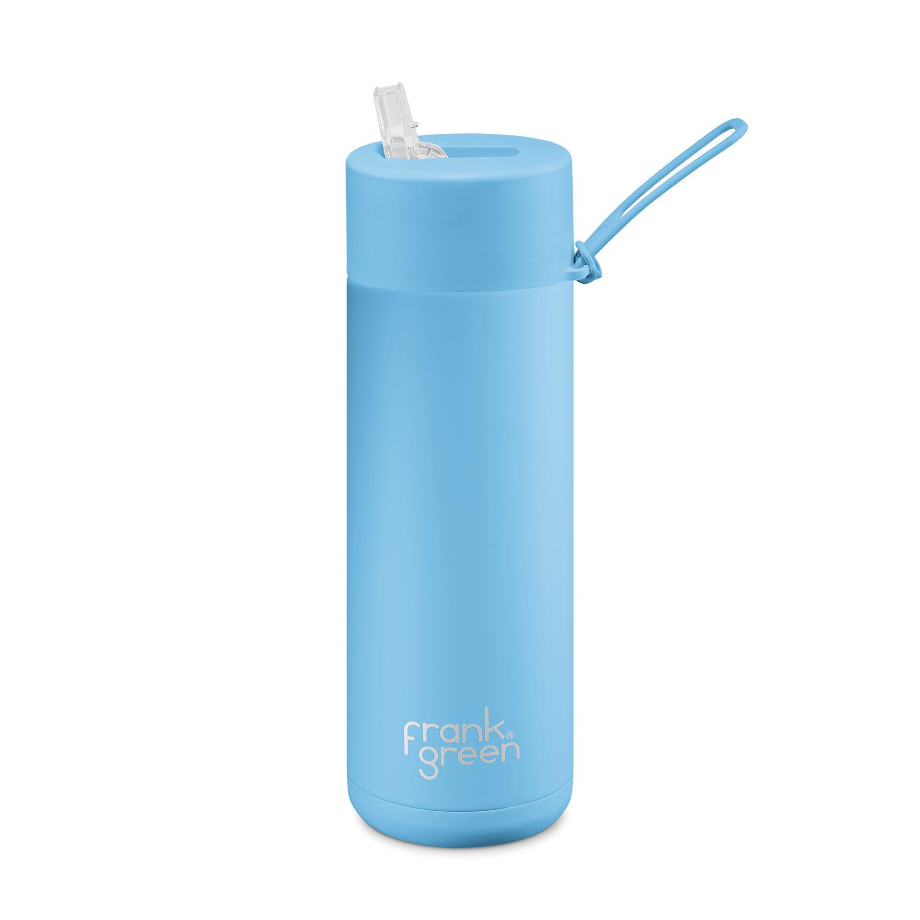 Frank Green Drink Bottle 595ml - Sky Blue