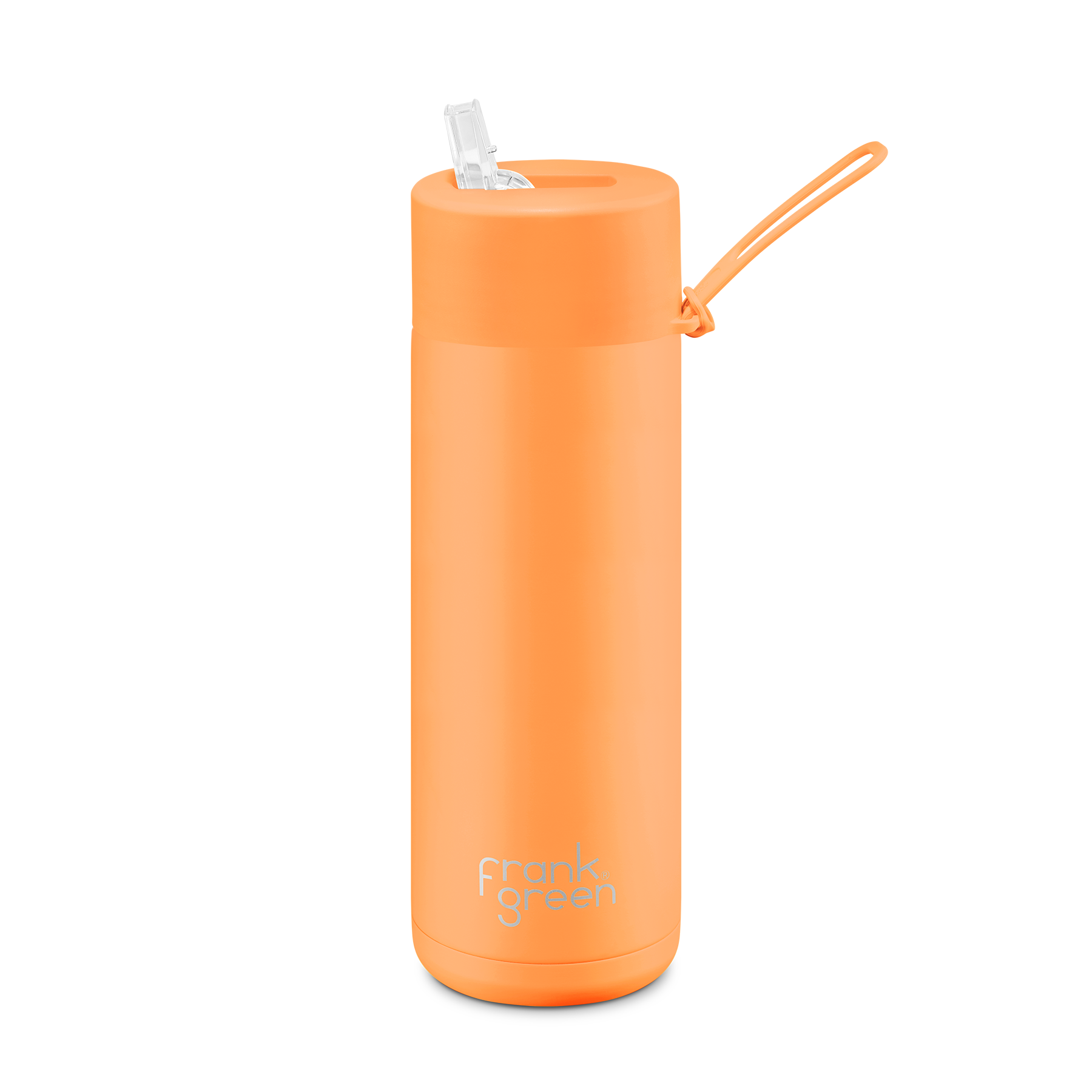 Frank Green Drink Bottle 595ml - Neon Orange