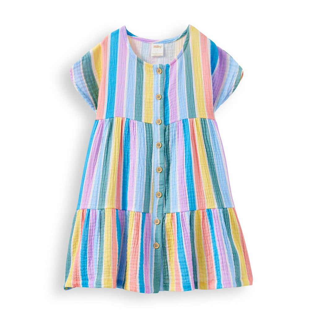 PRE-ORDER - Fiesta Crinkle Dress