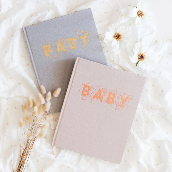 Fox & Fallow Baby Book - Grey